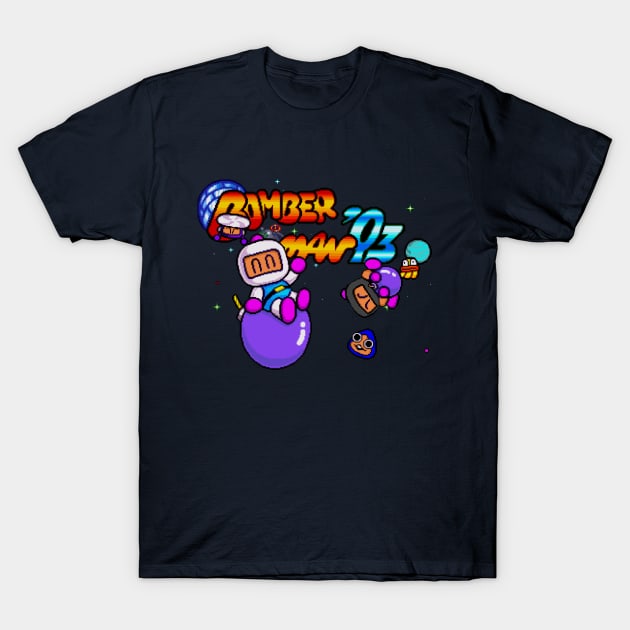 BomberMan'93 T-Shirt by shirobee